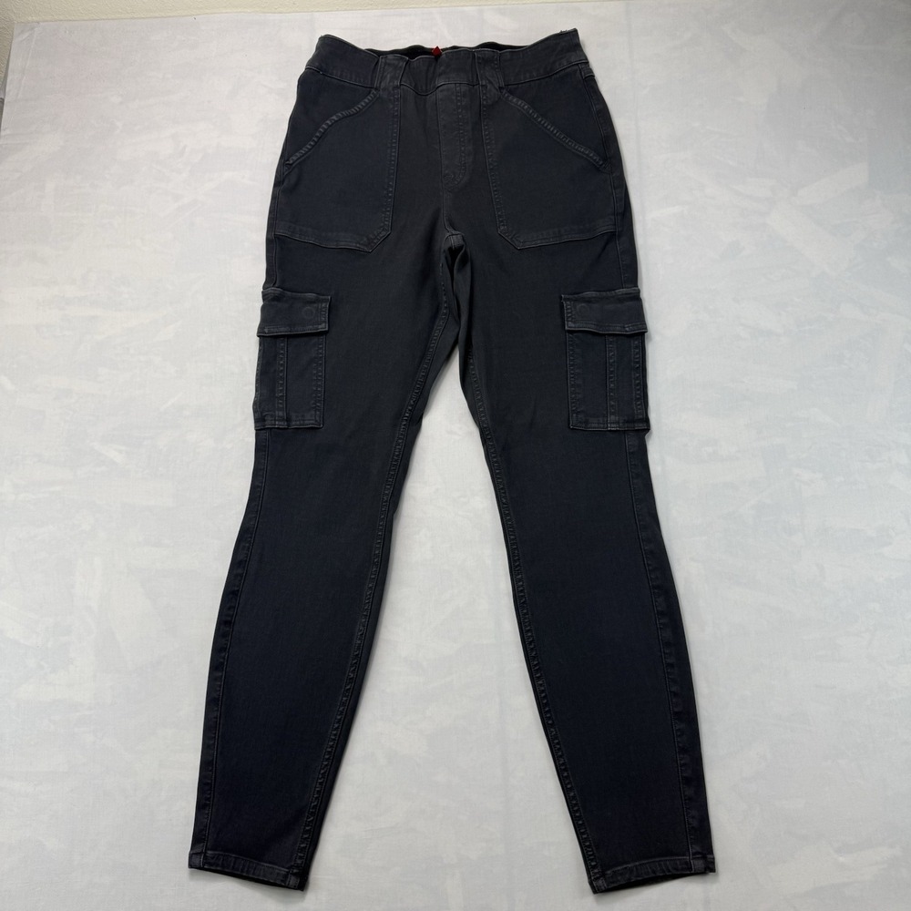 SPANX Black Skinny Cargo Pants